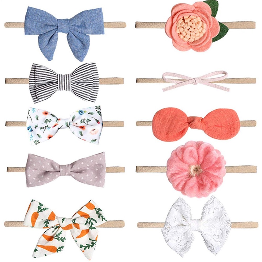 Baby Girl Nylon Headbands